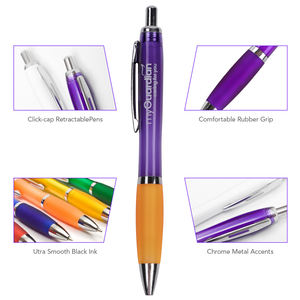 빠른 배송 맞춤형 판촉 플라스틱 볼펜 선물용 로고 광고 재활용 볼펜 - Product Image 2