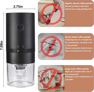 Mini cafetière électrique automatique à filtre portable USB, nouveau design pour les voyages, la voiture et la maison - Product Image 2