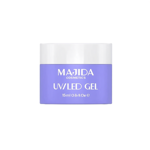 Majida Cosmetics UV LED Gel Soft White 15ml Professional Hema Free - Product Image 1