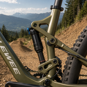Vélo <span class=keywords><strong>de</strong></span> montagne tout suspendu en aluminium <span class=keywords><strong>29</strong></span> pouces sur mesure OEM, 12 vitesses, VTT <span class=keywords><strong>de</strong></span> trail avec <span class=keywords><strong>tige</strong></span> <span class=keywords><strong>de</strong></span> <span class=keywords><strong>selle</strong></span> télescopique - Product Image 4