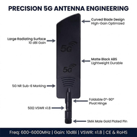 Routeur sans fil à large bande, antenne réseau omnidirectionnelle, signal Wifi 4g 5g LTE Wifi 6, antenne externe