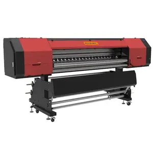HONGJET Fabric Sublimation Printer Factory Production 1.6m 1.8m sublimation Paper Inkjet Printer for Garments Sportswear Scarf