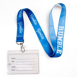 Promotional Gift Customized logo Badge Reel Id Card Holder Safety Polyester Neck Straps <b>Lanyard</b> for <b>Car</b> Key Chain Mobile Phone - Product Image 1