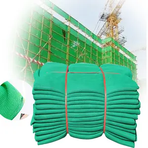Filet d'ombre de construction ignifuge en HDPE de vente directe d'usine pour la construction