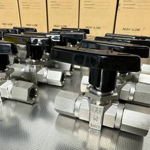 Vanne à boisseau sphérique haute pression NAILOK BV Série 6000 psi SS316, raccordement double ferrule 1/4 3/8 1/2 pour instrumentation, vanne de régulation de gaz - Product Image 3