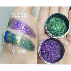Mcess ÉCHANTILLONS GRATUITS Pâte <span class=keywords><strong>de</strong></span> pigment holographique arc-en-ciel Pigment holographique scintillant pour ongles Aquarelles Résine - Product Image 2