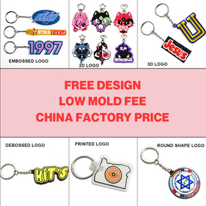 سلاسل مفاتيح سيليكون ناعمة مخصصة على شكل حرف 2D/<span class=keywords><strong>3D</strong></span> مصنوعة خصيصًا من المطاط لترويج الهدايا - Product Image 6