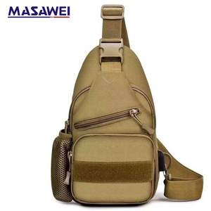 Masawei Tactical Chest Bag Adjustable Strap Crossbody <b>Backpack</b> Outdoor Sports Breathable Durable Unisex Green - Product Image 1