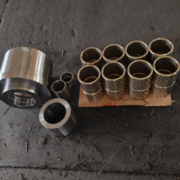 Manchon en cuivre graphite à faible friction JDB, à lubrification automatique, pour emplacements de roulements de haute précision pour le moulage par injection