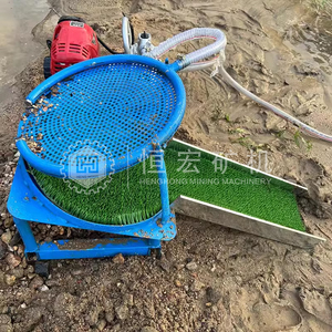 Mới nhất thiết kế xách tay cát tự động sluice hộp của Trung Quốc tốt nhất quy mô nhỏ Vàng Panning thiết bị khoáng sản separator - Product Image 2