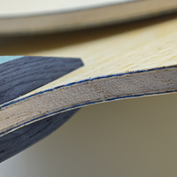 Raquette de tennis de table GEWO Founder, lame 7 plis en bois pur, professionnelle, pour attaque rapide et offensives.