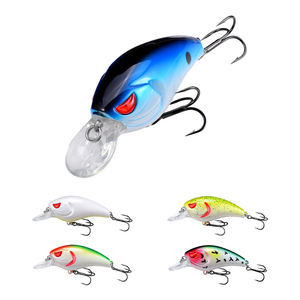 2026 New Arrival ABS Minnow <b>Fishing</b> Lure with Ultra Wide Tongue Plate Hooks Floating Hard Bait for River & Lake - Product Image 1