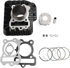 Piezas de Motor para Motocicleta, Cilindro de Motocicleta Compatible con Bajaj Pulsar 150 AS150, Pistón de 56 mm - Product Image 4