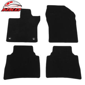 Tapis de sol pour Toyota Prius Prime 23-24, velours, avant et arrière, noir, 4 pièces - Product Image 1