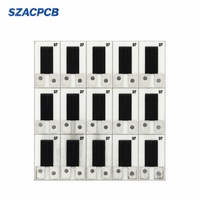 SZACPCB PCB en céramique de nitrure d'aluminium (AlN) personnalisé à haute conductivité thermique pour l'électronique automobile haute puissance, service clé en main
