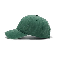 Casquettes de baseball en sergé de coton lavé, logo brodé personnalisé, casquette non structurée à 6 panneaux, casquette de papa, Gorras, pour homme, réglable