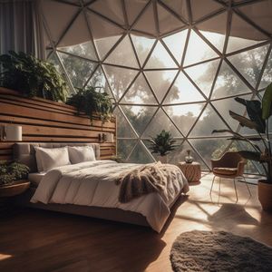 <span class=keywords><strong>Glamping</strong></span> di lusso cupola di vetro geodetica all'aperto di alta qualità - Product Image 4