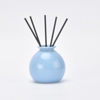 Diffuseur de parfum en céramique rond de couleur macaron, style minimaliste nordique, décoration d'intérieur, vase d'aromathérapie