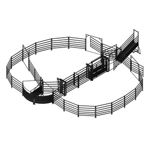 <span class=keywords><strong>Alquiler</strong></span> <span class=keywords><strong>de</strong></span> servicios públicos 16 'x 5' Bull Pen Steel Iron Rail Horse Sheep Cattle Yard Panel para Australia - Product Image 4