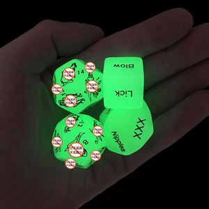 CY High Quality Glow Plastic Adult Game Sex Position <b>Dice</b> Luminous Love Sexual Sex <b>Dice</b> Set - Product Image 5