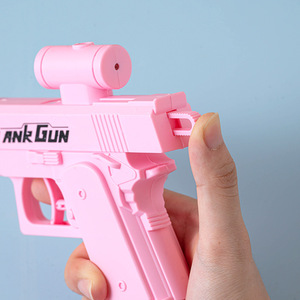 Pistola de Agua de Juguete, Color Rosa, de Plástico, con Pulverizador Manual, para Bromas Juveniles - Product Image 1