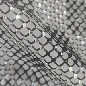 Pietre Quadrate Nere e Argento Miste Esclusive con Cristalli <span class=keywords><strong>Swarovski</strong></span> - Product Image 2