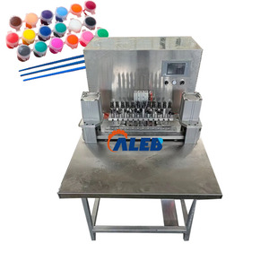 Máquina automática de llenado y tapado de pintura de acuarela con junta de 6 botellas, superventas, alta calidad, fácil operación, pintura que ahorra trabajo - Product Image 1