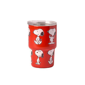 Bicchiere Termico Snoopy Rosso in Acciaio Inossidabile 90 Ml - Product Image 1