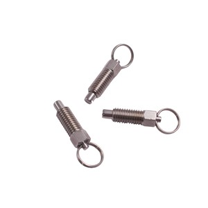 Custom Index <strong>Pin</strong> Made Pull Knob Indexing Plunger <strong>Pin</strong> <strong>Spring</strong> <strong>Loaded</strong> Locking <strong>Pin</strong> - Product Image 3