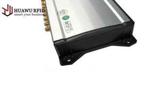 HUAWU 수동 860-960mhz 네 안테나 포트 8 채널 창고 관리 장거리 UHF <span class=keywords><strong>RFID</strong></span> 리더 - Product Image 3