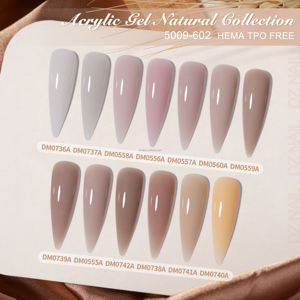 Gel <span class=keywords><strong>à</strong></span> <span class=keywords><strong>ongles</strong></span> acrylique professionnel <span class=keywords><strong>de</strong></span> la collection Naturelle, UV LED, séchage rapide, léger, durable, gel nude pour extension et recouvrement d'<span class=keywords><strong>ongles</strong></span> - Product Image 4