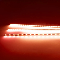 Vente en gros 12v 120LED s/m 3mm PCB 2835 SMD Led barre lumineuse à bande rigide pour boîte à lumière Ultra-mince 72led 120led