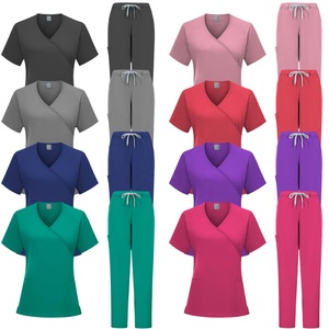 Set uniforme per <span class=keywords><strong>medici</strong></span> e infermieri nel salone di bellezza per animali domestici ospedale clinica dentale e sala operatoria elegante <span class=keywords><strong>lavoro</strong></span> medico - Product Image 1