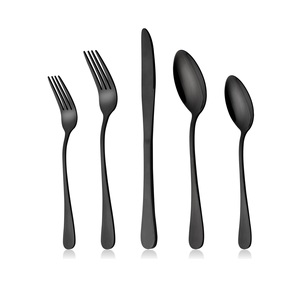 Juego de Cubiertos Metálicos Premium, Juego de Cubiertos Metálicos de Diseño Moderno para Hoteles y Restaurantes, Suministros de Cubiertos Metálicos - Product Image 4