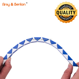 Rompecabezas mágico de serpiente, superventas, 24 bloques, juguete inquieto de serpiente, alivio del estrés, educativo, colorido, 24 eslabones, serpiente para niños y adultos - Product Image 5