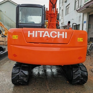 Excavatrice sur chenilles hydraulique d'occasion Hitachi Zx70 Zx75 Zx120 Zx200, adaptée à la construction, mini-excavatrices d'occasion HitachiZX70-5A - Product Image 2