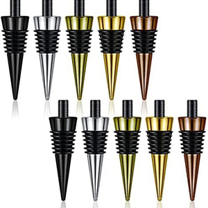 Stainless Steel Wine Bottle Stopper With Spherical Handle Sealing Preservation For Wine Storage - Product Image 3