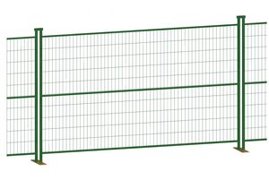Panneaux de clôture temporaires robustes pour l'extérieur au Canada, 6 pieds, faciles à assembler, revêtement poudré, <span class=keywords><strong>sécurité</strong></span> domestique - Product Image 2