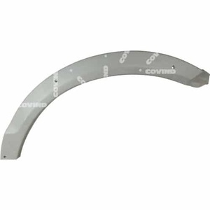 Arche de roue droite en plastique gris PP, compatible avec Iveco NEW DAILY (93932364) - Product Image 1