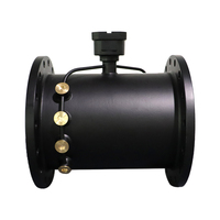 Compteur de débit d'eau ultrasonique à bride DN350mm IP68, compteur d'eau industriel, compteur de courant, support OEM, utilisation en irrigation, certifié MID