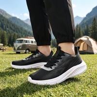 Chaussures en maille respirante, chaussures de course à semelle souple, chaussures de sport amortissantes, chaussures décontractées légères de luxe classiques OEM