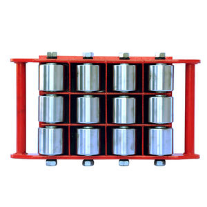 1.5-2.5 Ton Zware Vrachttrolley Met Platformstructuur Oem Aanpasbare Rubberen Wielen Voor Het Vervoeren Van Kleine Tanks Lading - Product Image 6