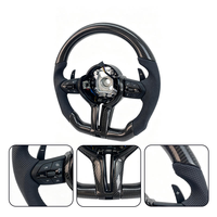 Volant en cuir perforé en fibre de carbone CS M Sport, directement de l'usine, pour BMW F36 F30 F10 F15 F20 F22 F25 F32 M3 M5 E46 E60 E70