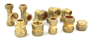 Nhà Máy Ổ Cắm Đồng Ống Brass Compression Loạt Lạnh Phụ Kiện Bao Gồm Western Union, Khuỷu Tay Và Tee - Product Image 6