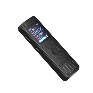 Enregistreur vocal numérique, <span class=keywords><strong>enregistrement</strong></span> longue durée, grand <span class=keywords><strong>écran</strong></span> couleur, plusieurs langues, enregistreur audio en plastique à un clic, prise en charge de la carte - Product Image 2