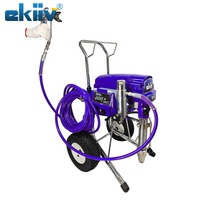 Промышленный безвоздушный распылитель краски EKIIV M390, 1600 Вт, 3000 PSI, для тяжелых условий эксплуатации в строительстве