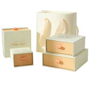 Оптовая продажа роскошных переработанных пользовательских логотипов ожерелья кольца упаковка коробка ювелирных изделий - Product Image 2