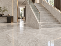 Dalles de marbre blanc en bois à coupe transversale, pierre naturelle pour plateaux de table à manger, panneaux muraux, monte-escaliers, étagères et dessus de meuble-lavabo de salle de bain