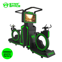 Máquina de Realidad Virtual VR Star Space, Simulador de Movimiento, Deporte y Fitness, Fabricante 9d