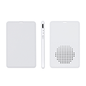 Mini <span class=keywords><strong>Ultra</strong></span> <span class=keywords><strong>Slim</strong></span> Loa Thiết Kế Thẻ Mini Loa Kết Nối Không Dây Nhỏ Mỏng Loa Khuyến Mãi Quà Tặng - Product Image 1